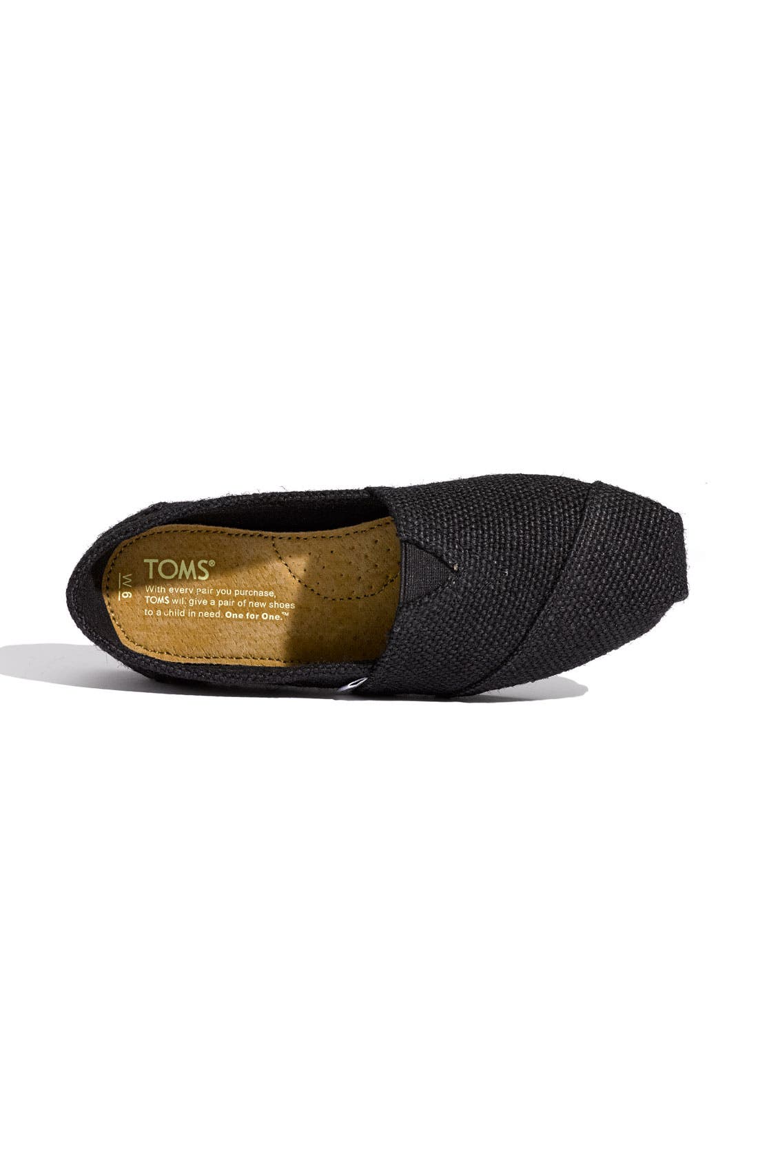 TOMS Burlap Slip-On, Alternate, color, 