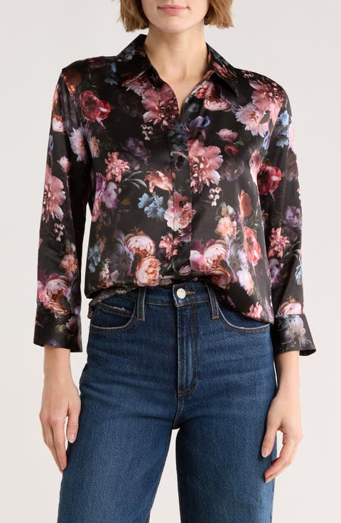 Dani Print Silk Shirt