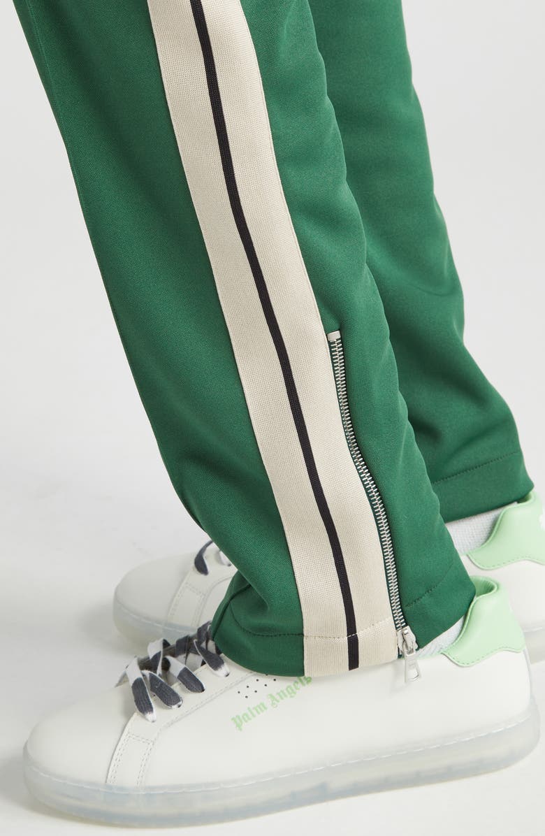 Palm Angels Classic Side Stripe Track Pants, Alternate, color, Forest Green Wh