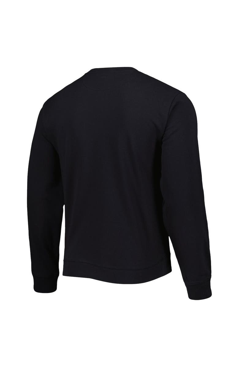 LEAGUE COLLEGIATE WEAR Men's League Collegiate Wear Black Army Black Knights 1965 Arch Essential Lightweight Pullover Sweatshirt, Alternate, color, 