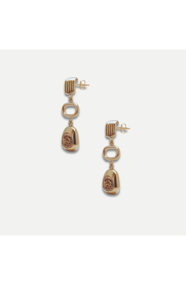 Daniela Millan Jewelry Solace Earrings, Alternate, color, Gold