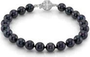 The Pearl Source Akoya Pearl Bracelet 6.5-7mm