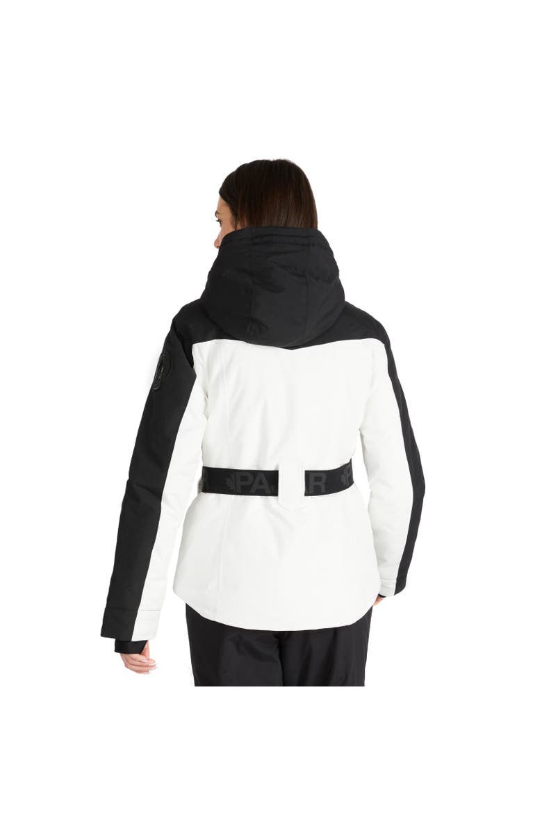 Pajar Gabbi Belted Ski Jacket with Fixed Hood, Alternate, color,