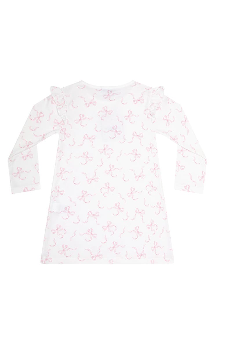 Nellapima Charming Bows Print Playtime Dress - Toddler & Little Kid, Alternate, color, Pink