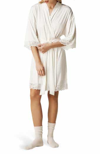 Posh Peanut Lace Trim Robe