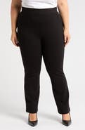 Universal Standard Pinstripe Ponte Bootcut Pants