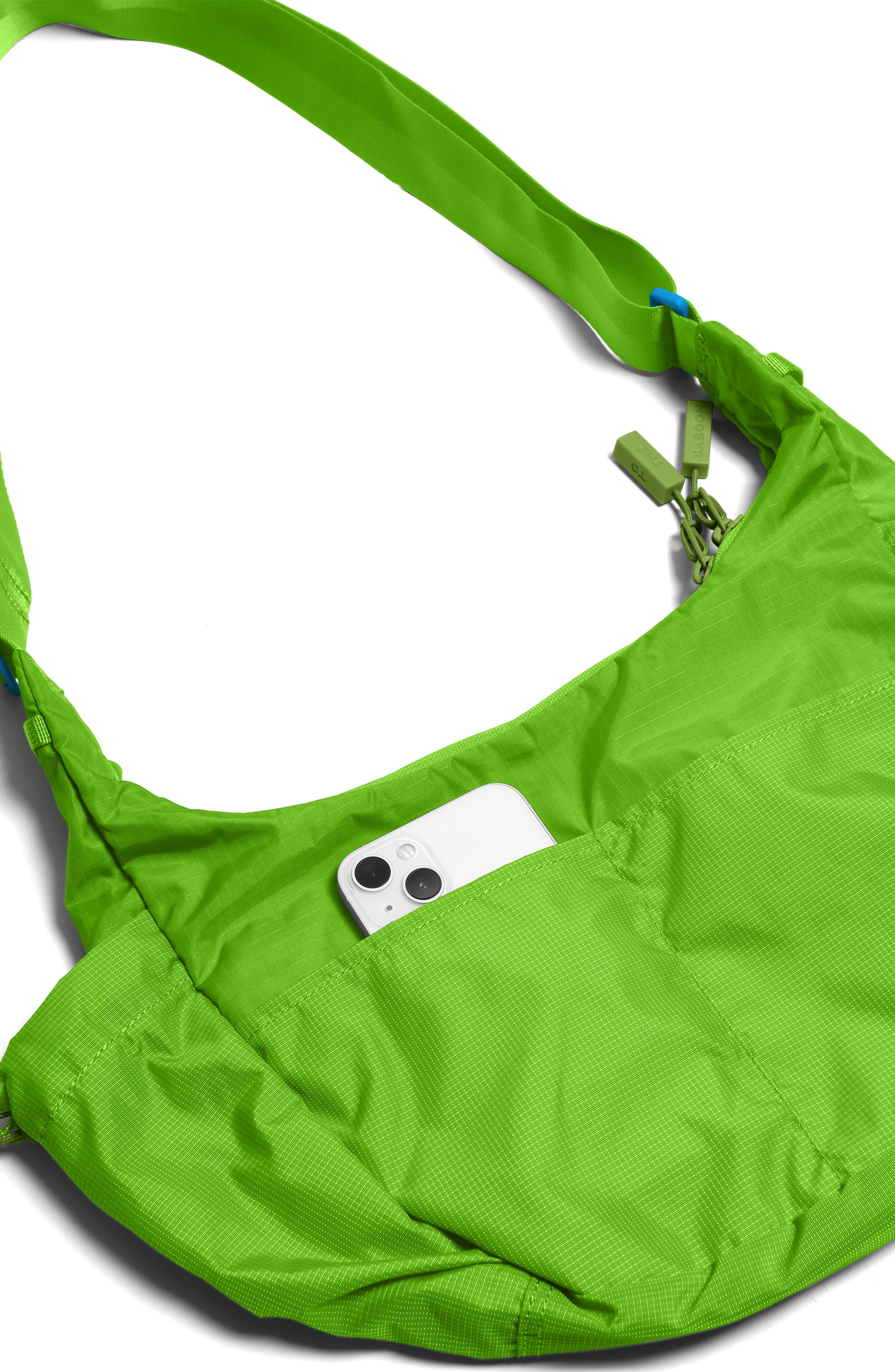Crescent Crossbody Bag, Alternate, color, LIME BREEZE