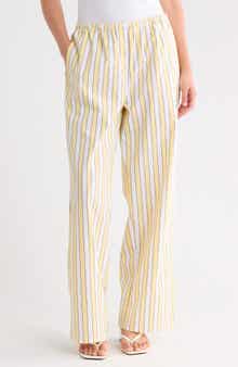 Poplin Pull-On Pants