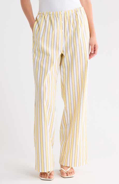 Poplin Pull-On Pants