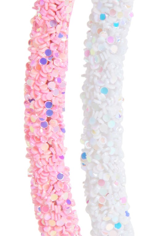 Cara Assorted 2-pack Skinny Crystal Headbands