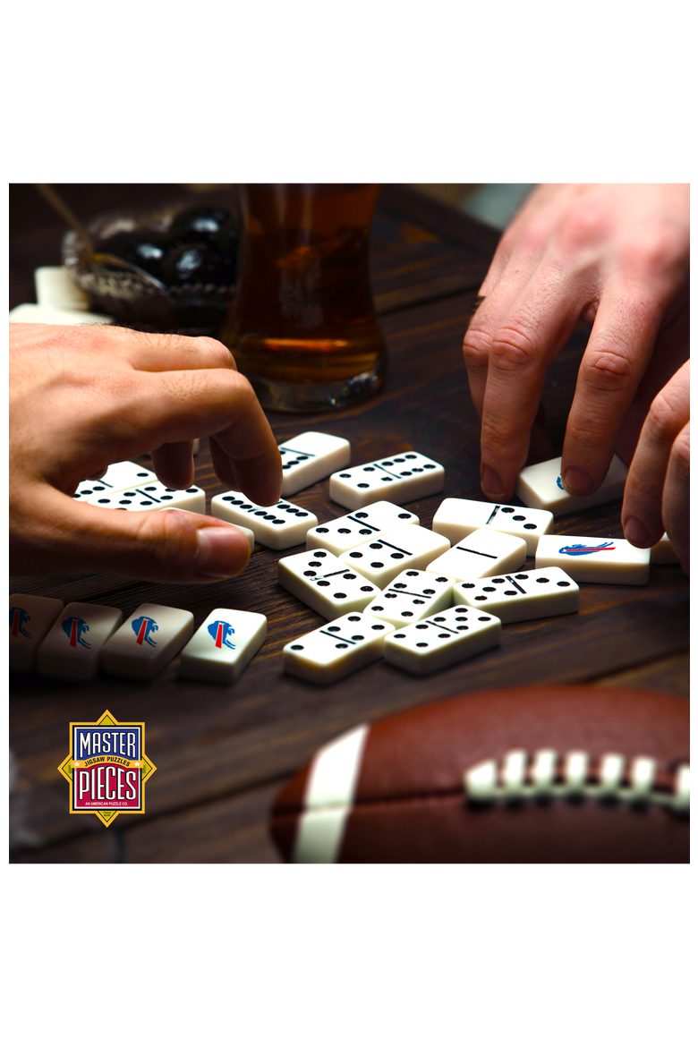 Buffalo Bills Dominoes, Alternate, color, Multicolor