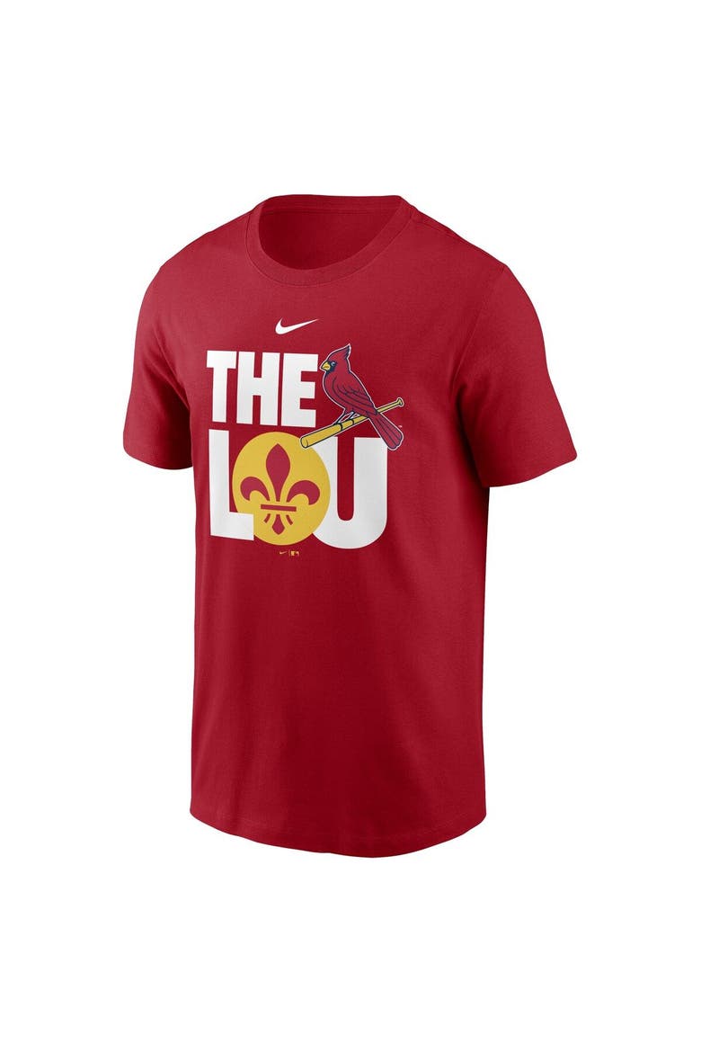 Men's Nike Red St. Louis Cardinals The Lou Local Team T-Shirt, Alternate, color, Red