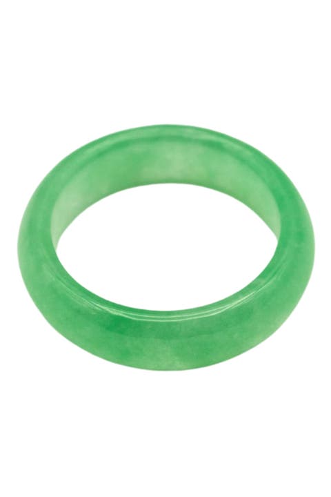 zZ Imperial green jade ring