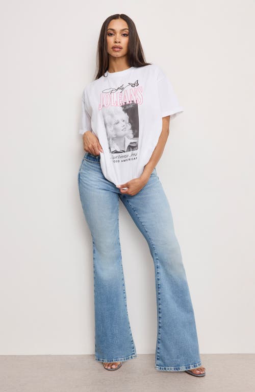 GOOD AMERICAN GOOD AMERICAN DOLLY OVERSIZED CONCERT TEE 