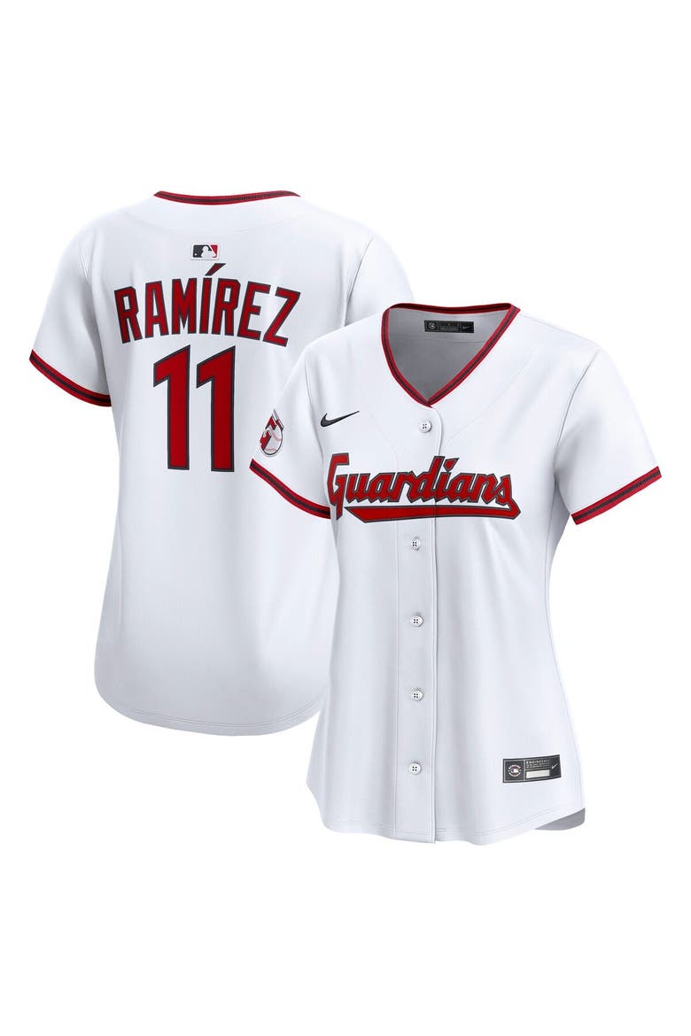 Women's Nike José Ramírez White Cleveland Guardians Home Limited Player Jersey, Main, color, White