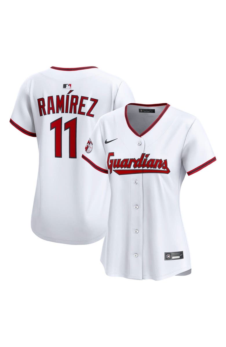 Nike Women's Nike José Ramírez White Cleveland Guardians Home Limited Player Jersey, Main, color, White