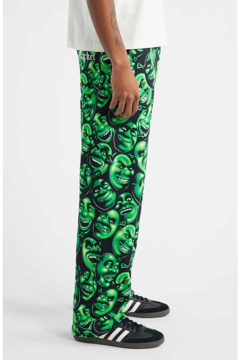 x Shrek™ Print Sweatpants, Alternate, color, GREEN MULTI