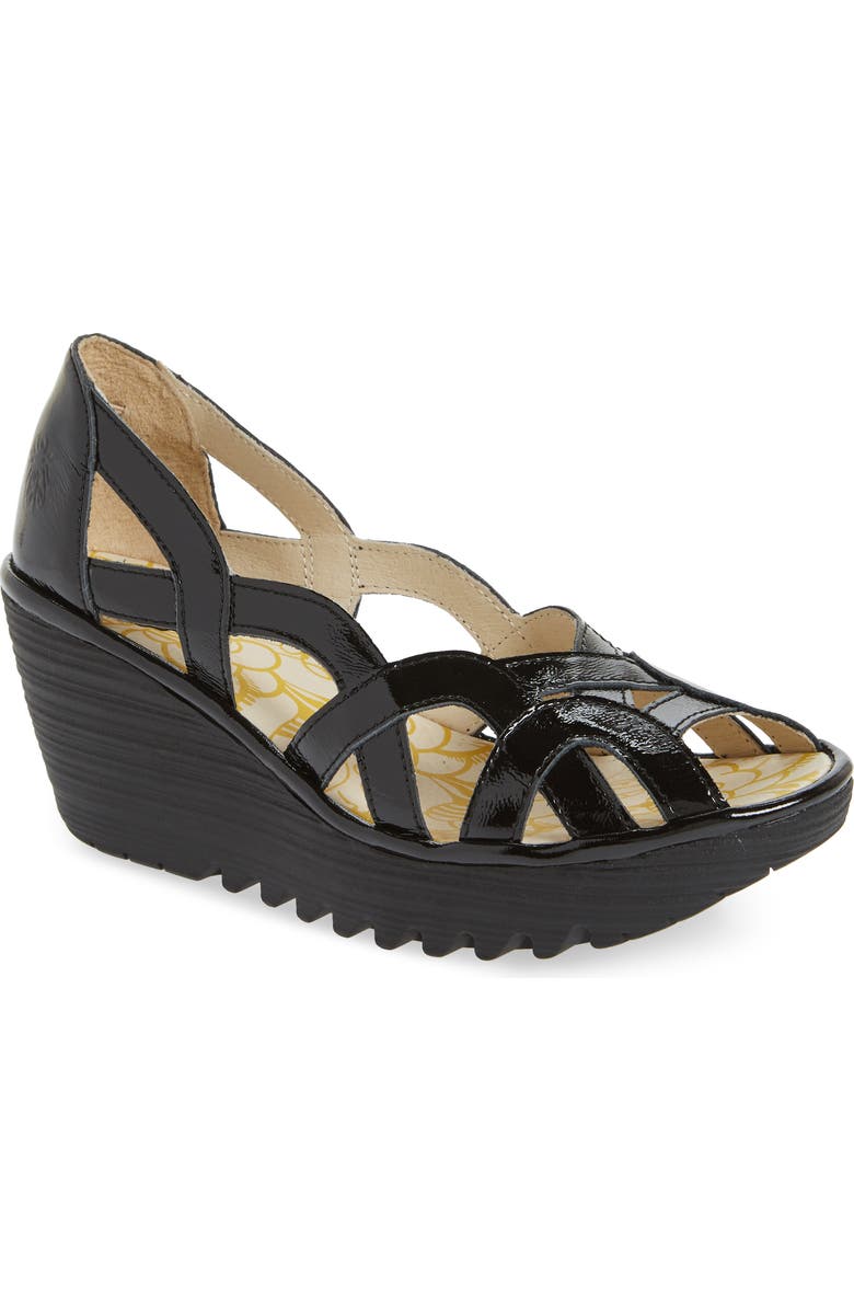 Fly London Yadi Wedge Sandal, Main, color,