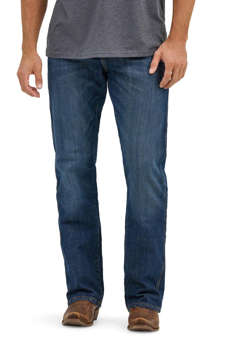 Retro Relaxed Bootcut Jeans, Main, color, JACKSON HO