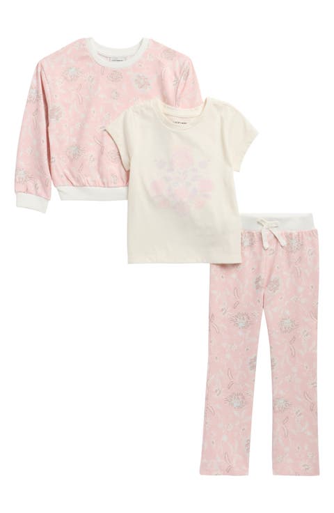 Kids' T-Shirt, Sweater & Pants Set