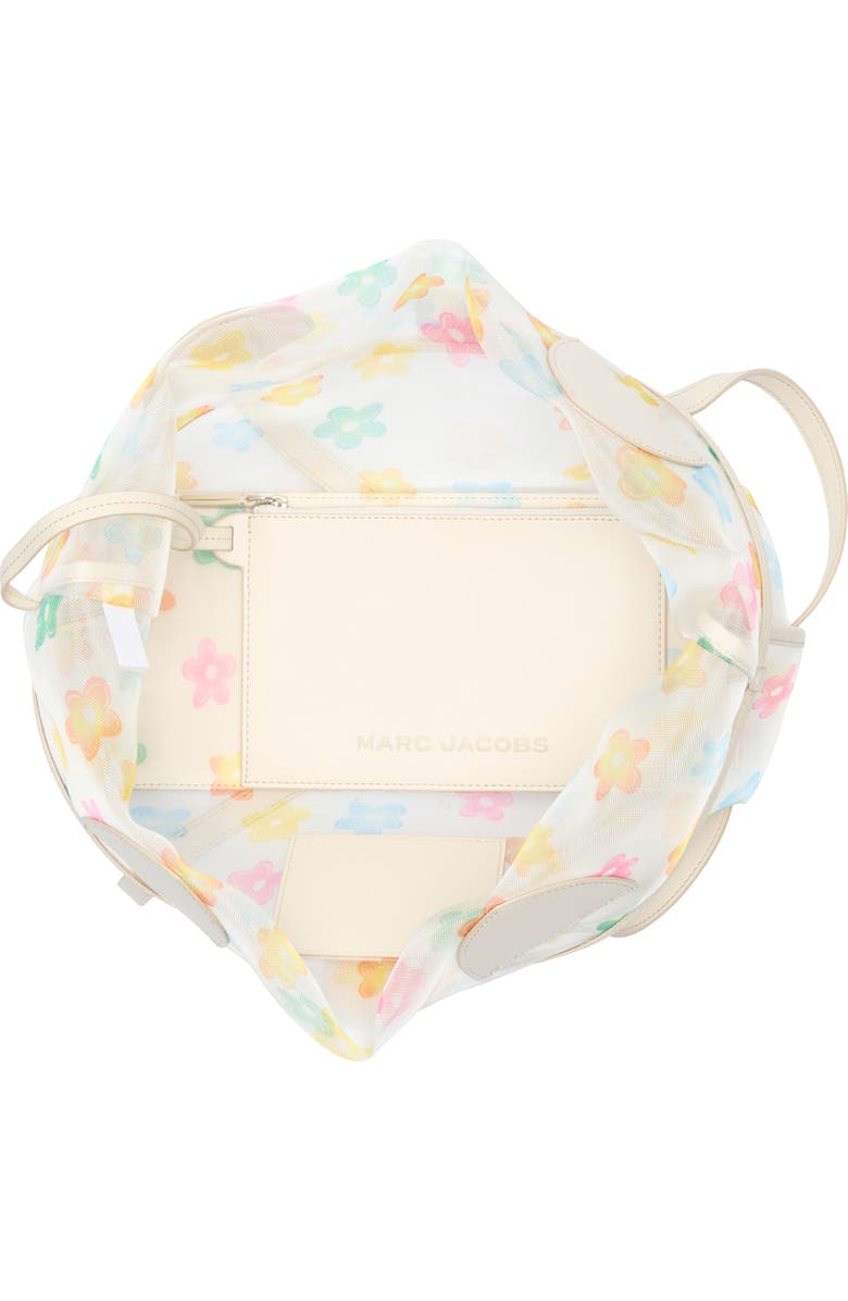 Marc Jacobs Print Tote with Pouch, Alternate, color, White Multi