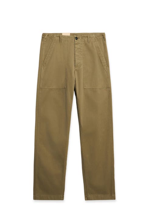 Newfatigue Herringbone Cotton Fatigue Trousers