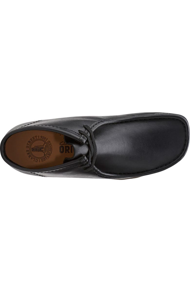 Clarks<sup>®</sup> Originals Wallabee Boot, Alternate, color, Black