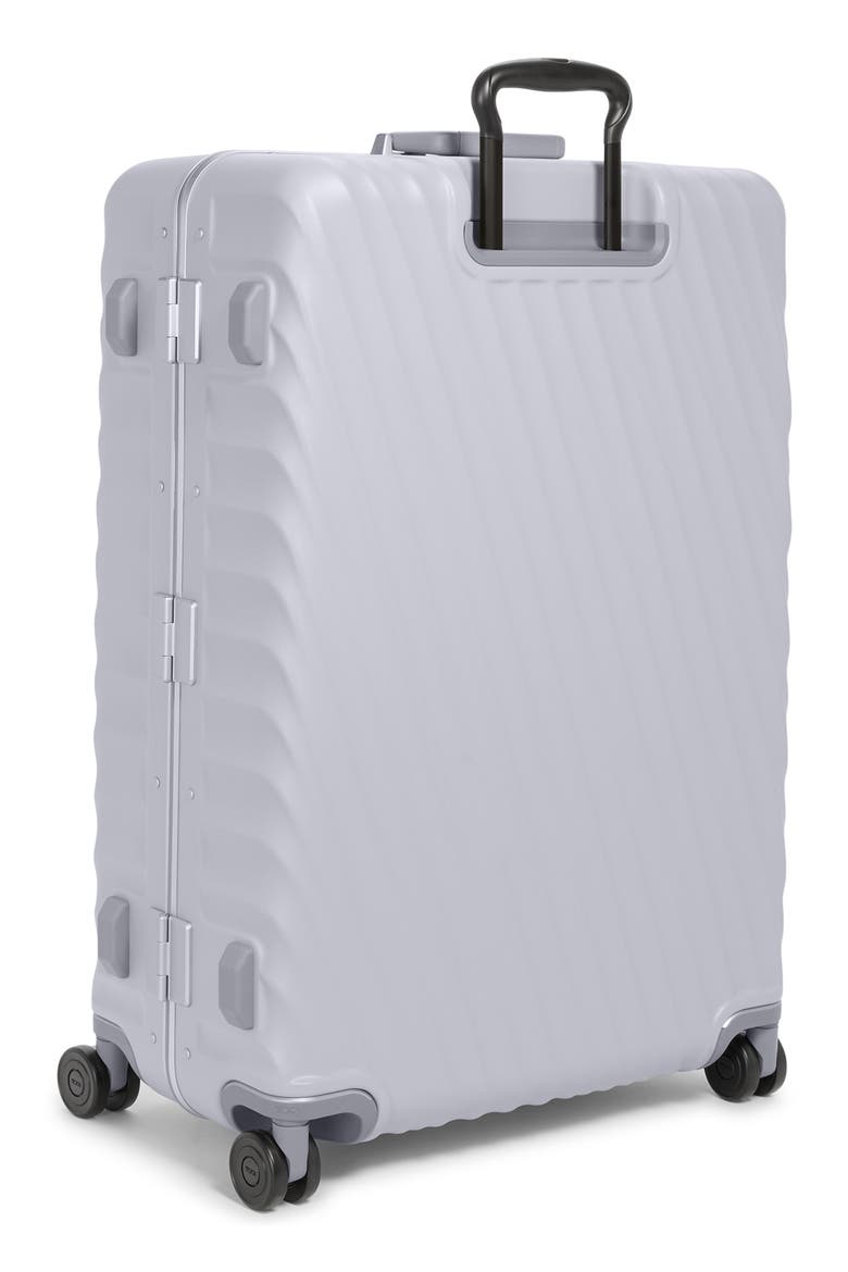 19 Degree Frame Large Checked Luggage, Alternate, color, PEARL GREY TEXTURE