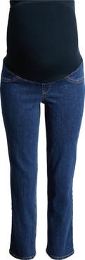 1822 Denim Over the Bump Dad Straight Leg Maternity Jeans