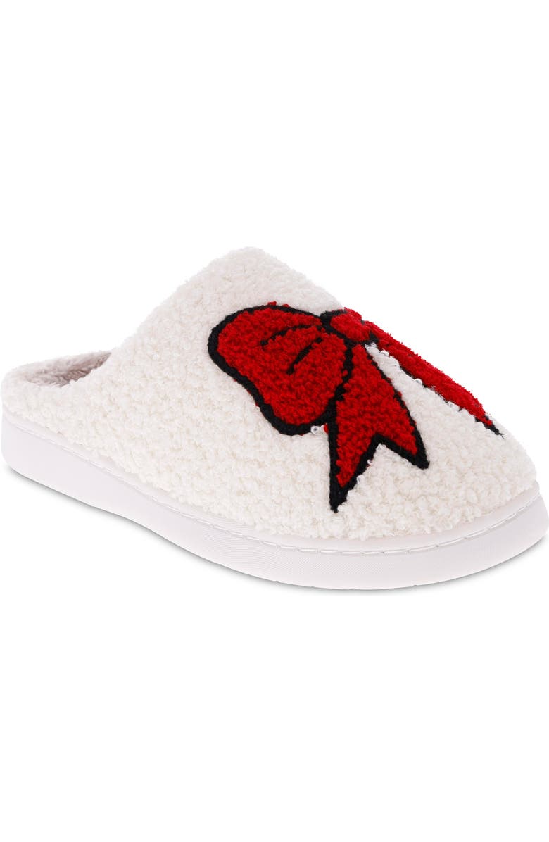 MIA Cozi Slipper, Main, color, Red Bow