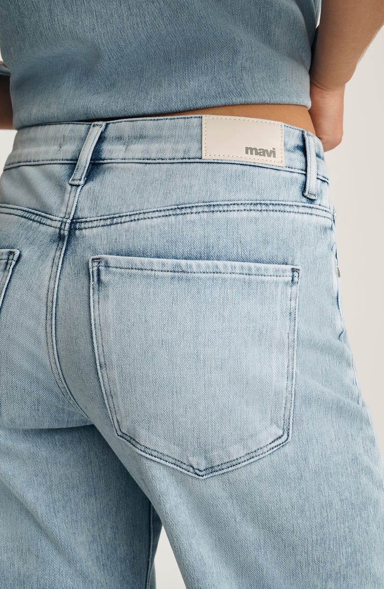 Mavi Jeans Sabrina Wide Leg Jeans, Alternate, color, Light Move