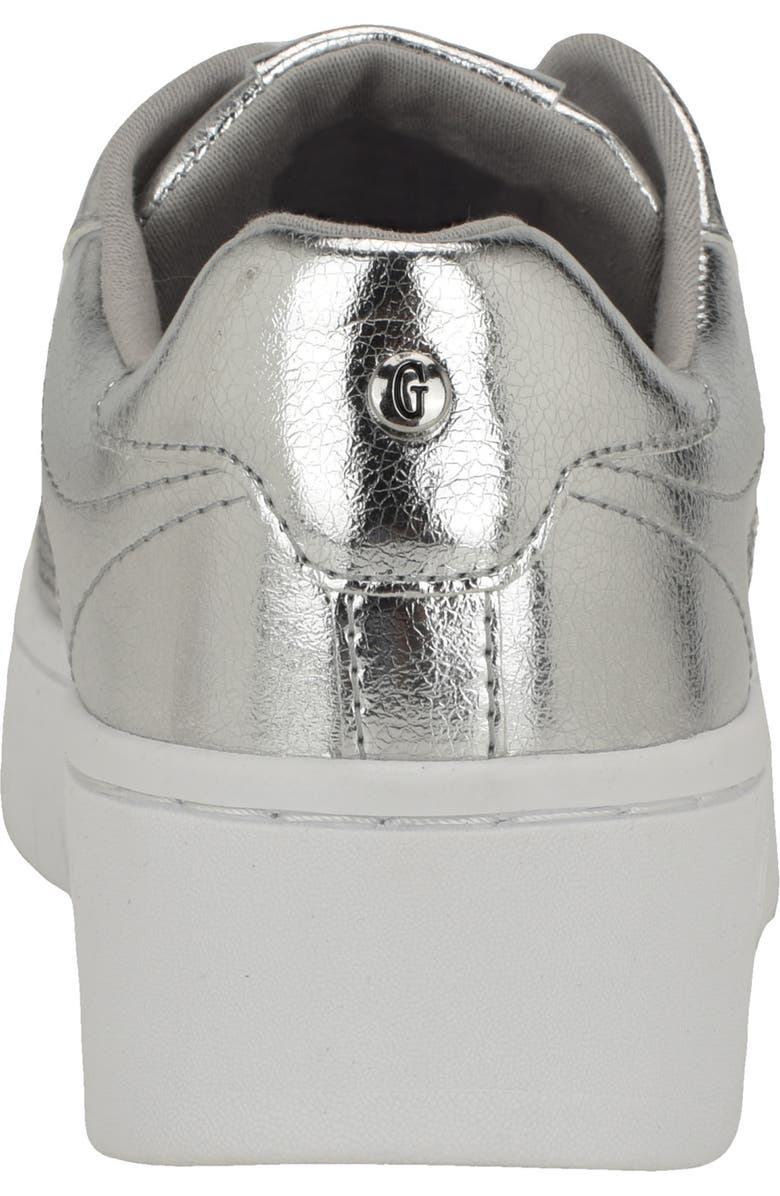 GUESS Lennza Metallic Rhinestone Platform Sneaker, Alternate, color,