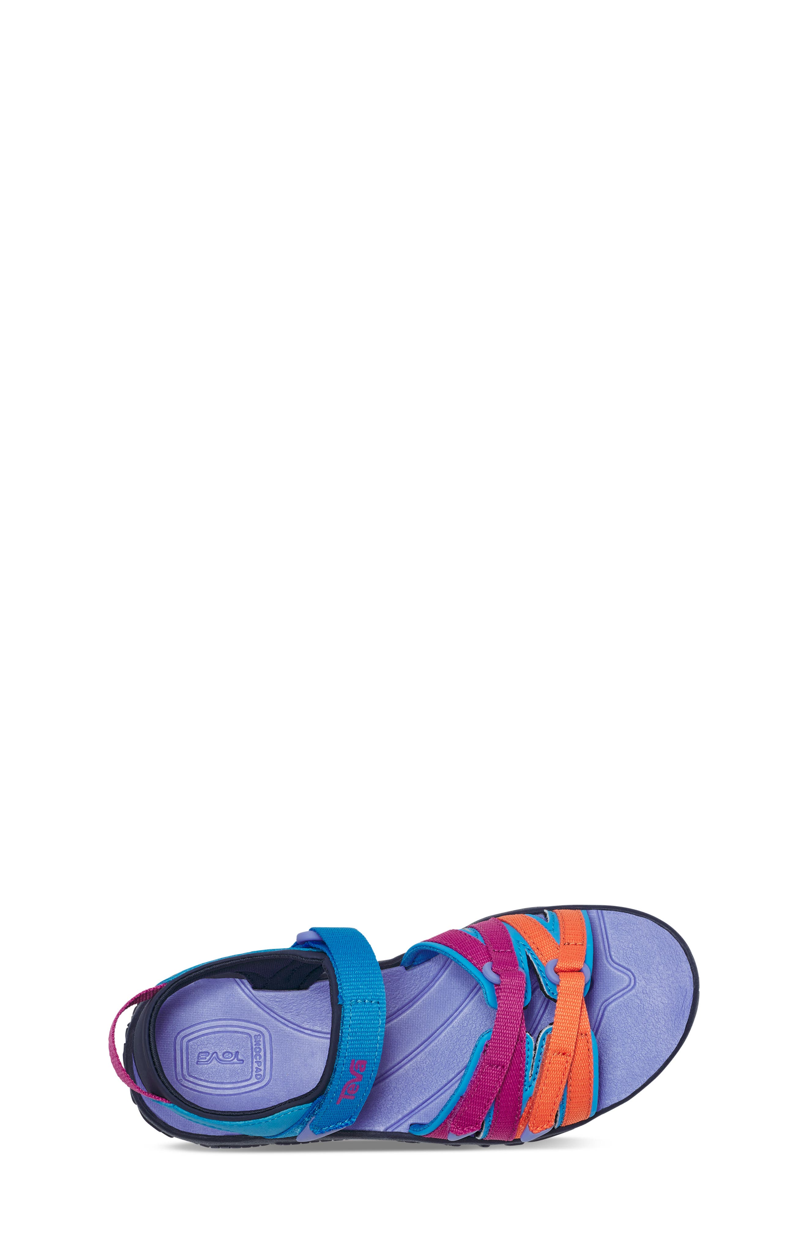 Teva Tirra Sport Sandal, Alternate, color, Blue Rose Multi