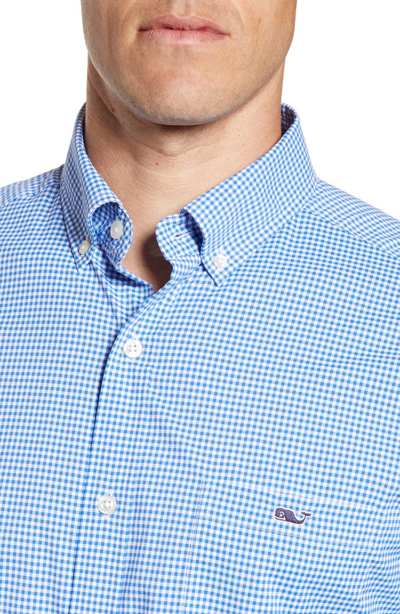 vineyard vines Tucker Classic Fit Check Button-Down Performance Shirt, Alternate, color,