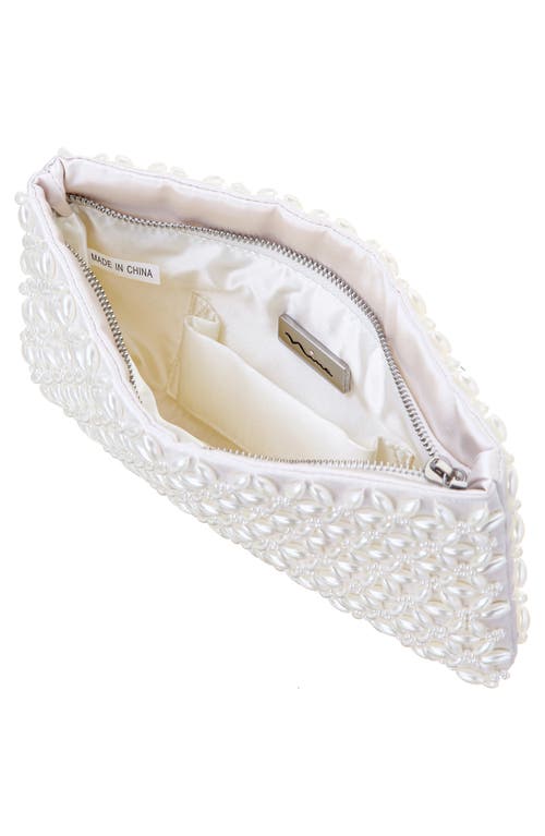 Shop Nina Rivera Clutch In Ivory