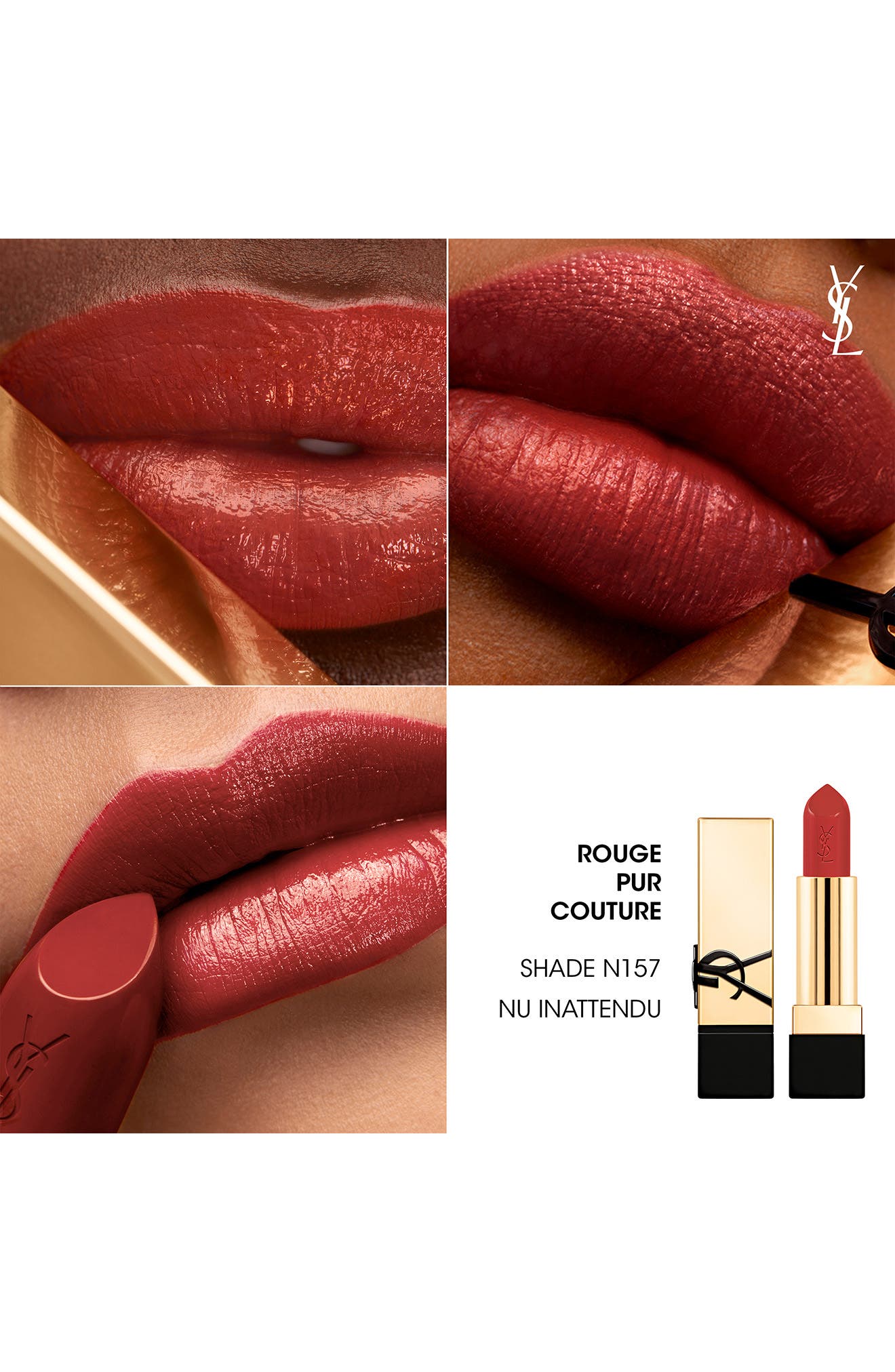 Rouge Pur Couture Caring Satin Lipstick with Ceramides (Women
