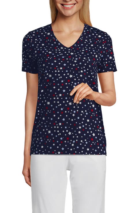 Supima Cotton V-Neck T-Shirt