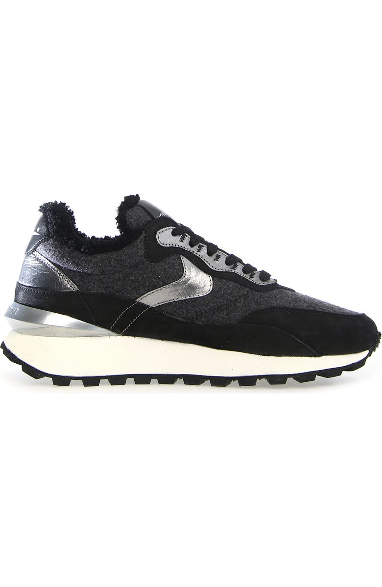 Voile Blanche Awark Hype Faux Fur Sneaker, Alternate, color,