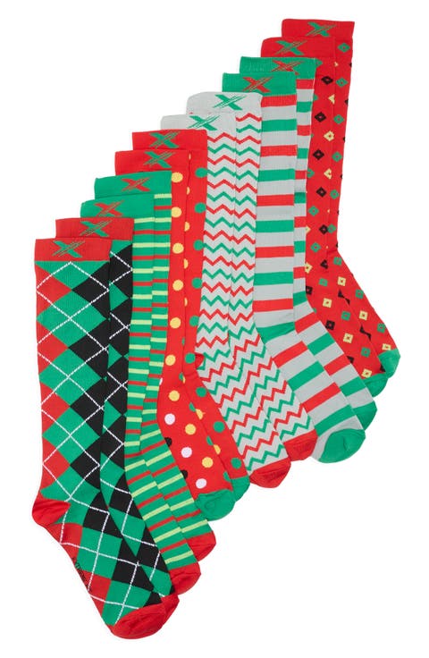 3-Pack Ankle Length Compression Socks