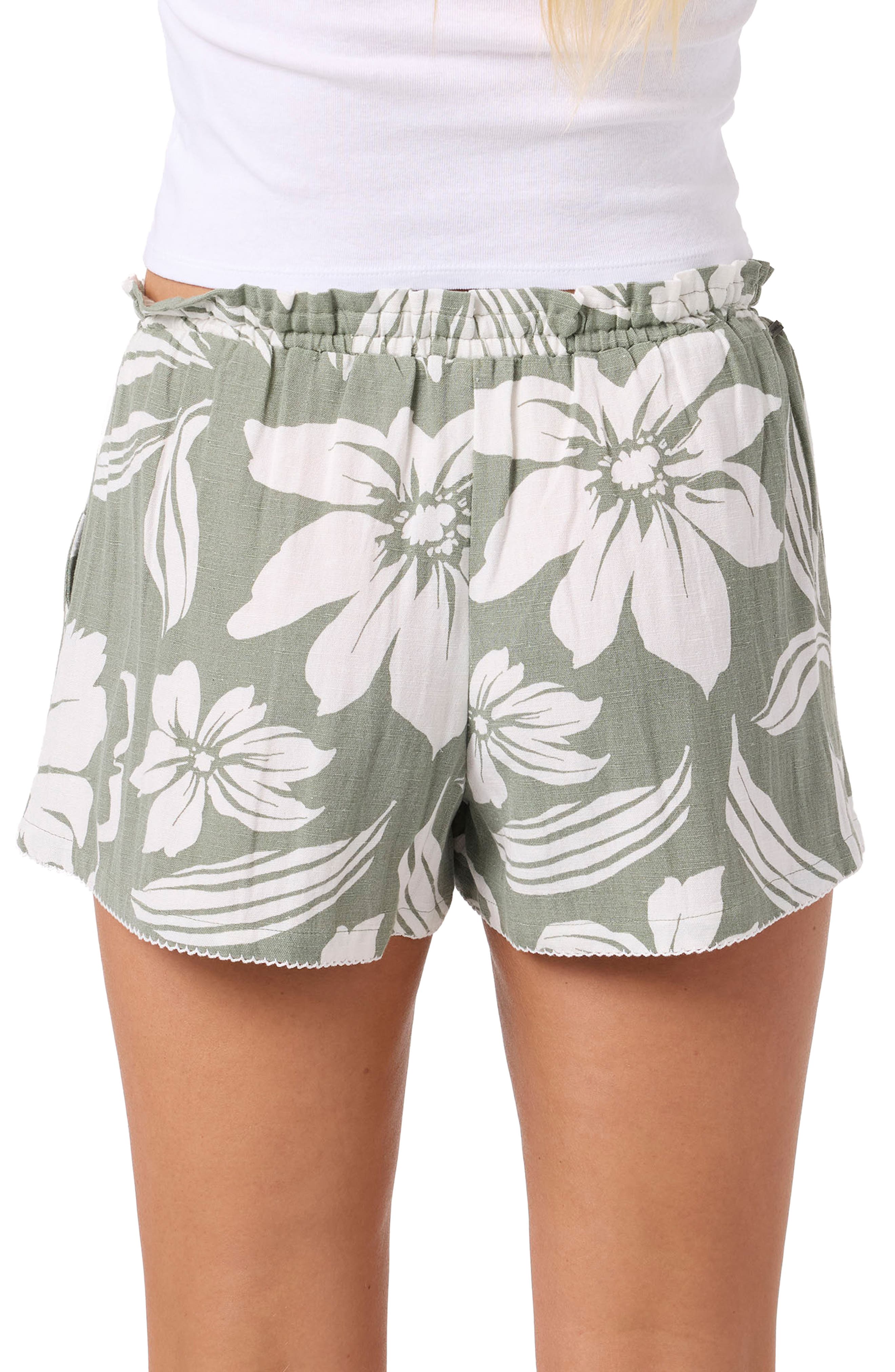 Layne Floral Drawstring Shorts - image 2