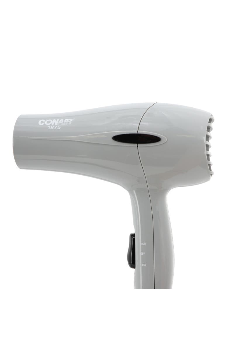 CONAIR 1875 Watt Mid Size Hair Dryer, Alternate, color, Grey