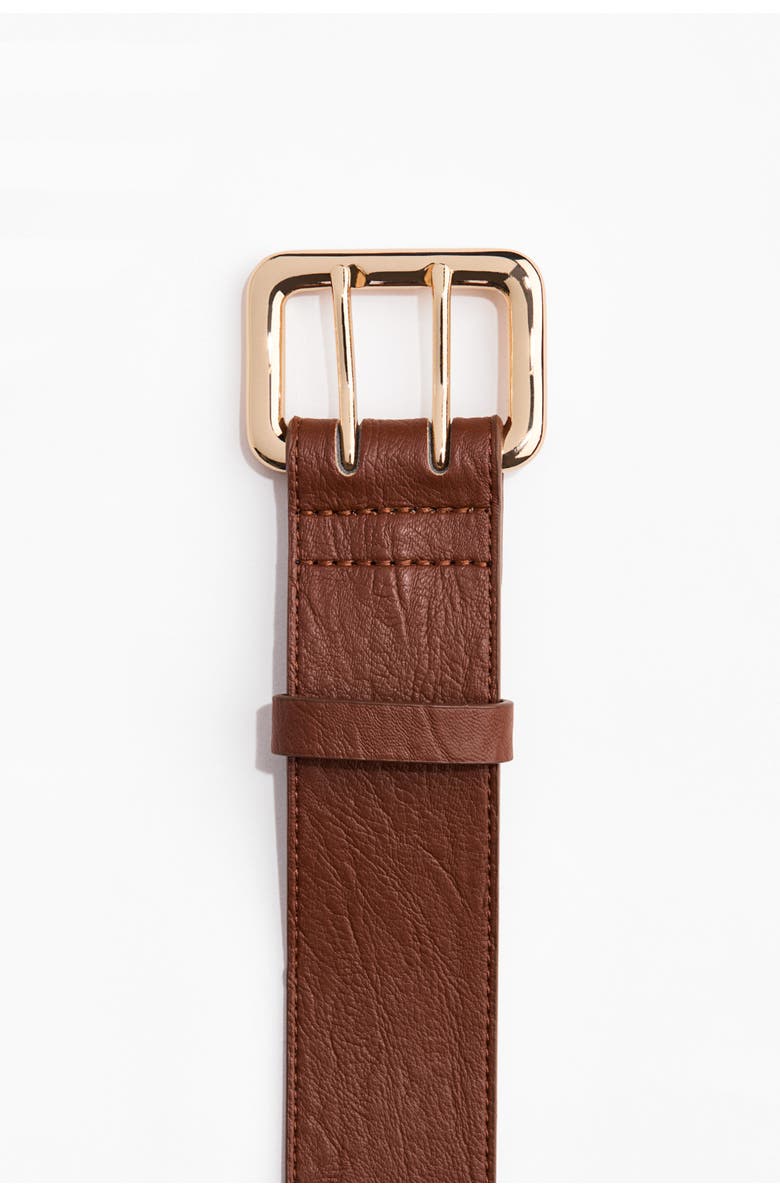 H&M Waist Belt, Alternate, color, Brown
