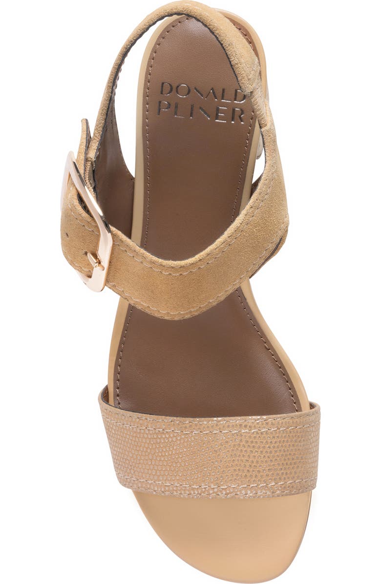 Donald Pliner Ankle Strap Sandal, Alternate, color, Camel