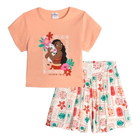 Moana 2-Piece T-Shirt and Skort Set