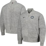 Nike Men's Nike Gray Team USA 2024 Summer Olympics Media Day Look Full-Zip Jacket