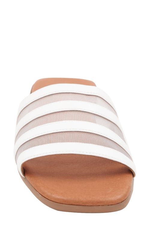Andre Assous Kaila Slide Sandal In White
