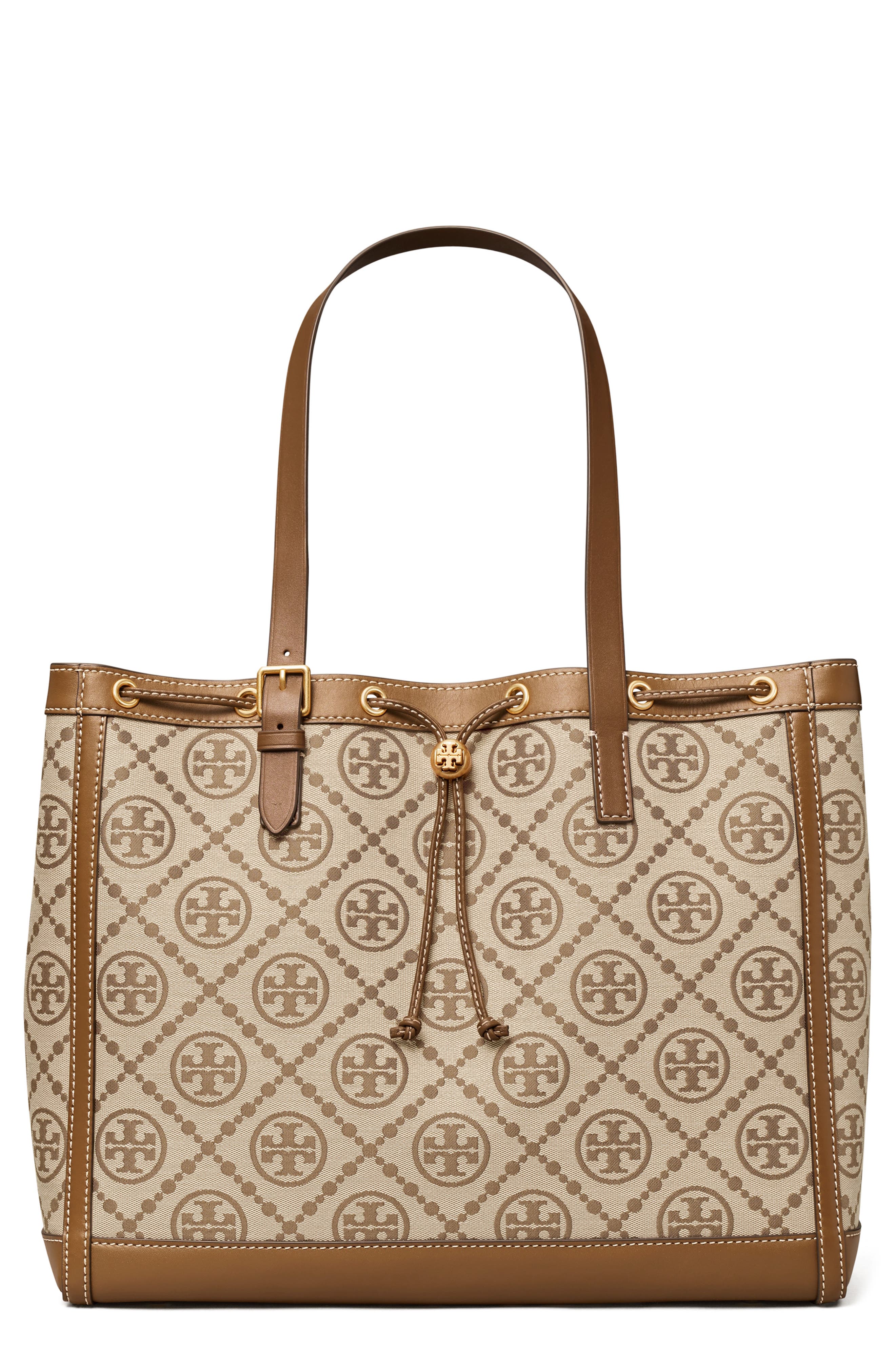Tory Burch T Monogram Jacquard Large Tote, Main, color, 
