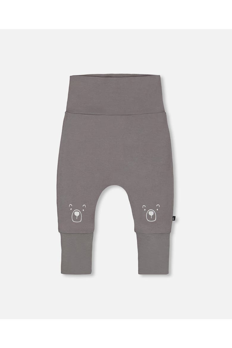 Baby Boy's Organic Cotton Evolutive Pant Dark Gray, Alternate, color, Steel Grey