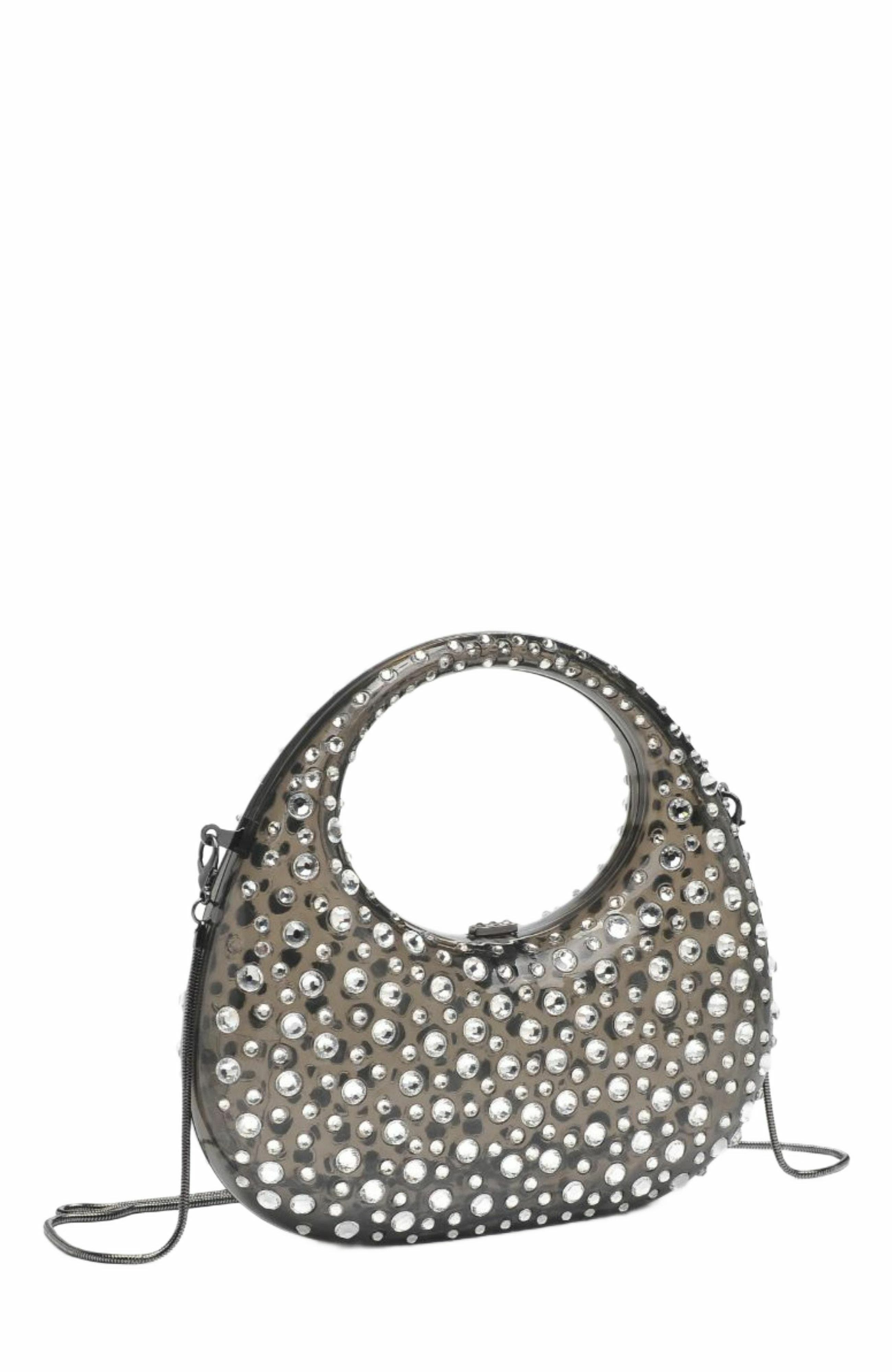 MODA LUXE Vianca Evening Bag, Alternate, color, Smoke