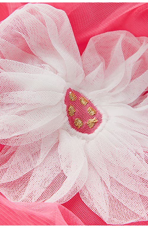 Mini Boden Kids' Appliqué Tulle Skirt In Pink